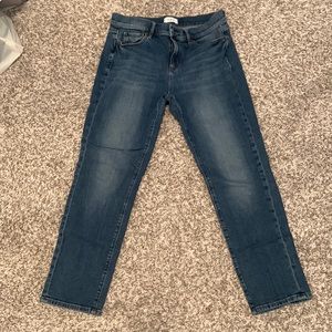 High Rise Girlfriend Jeans